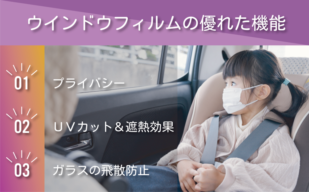 カーフィルムの効果